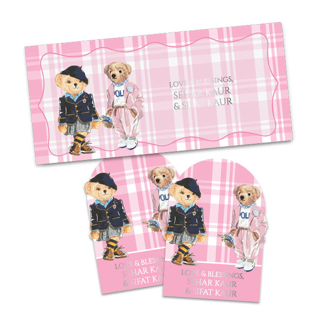 The Darling Duo (Gift Tags & Money Envelopes Combo)