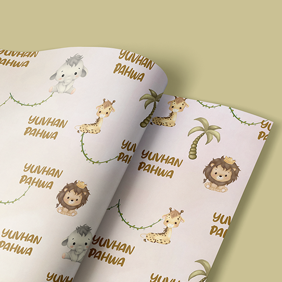 Make Every Gift Magical with Personalised Wrapping Papers for Kids