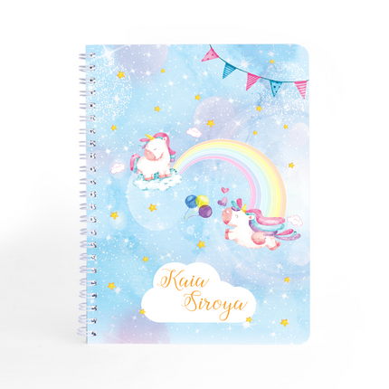 Rainbow Unicorn Magic - Spiral Notebooks