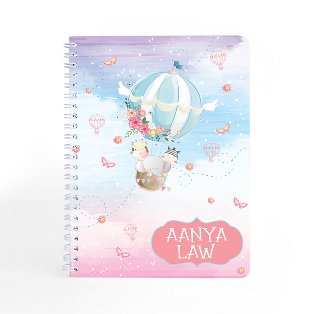 Hot Air Balloon Adventures - Spiral Notebooks