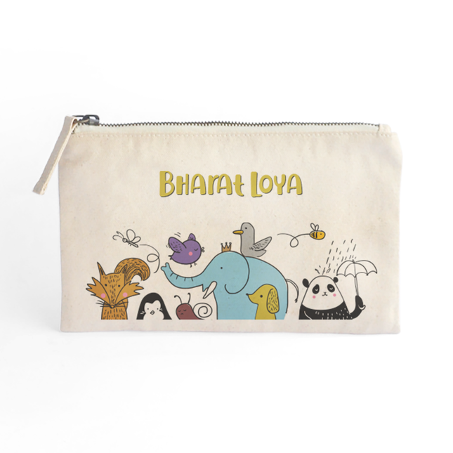 Doodle Animals - Pouches