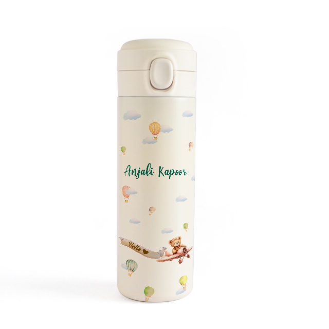 Airplane & Bear Tales - Water Bottles 