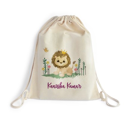 Royal Roar - Drawstring Bags