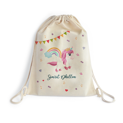 Unicorn Dreams - Drawstring Bags