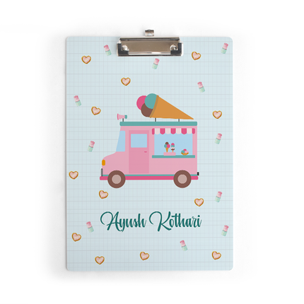 Ice Cream Truck - Clipboard