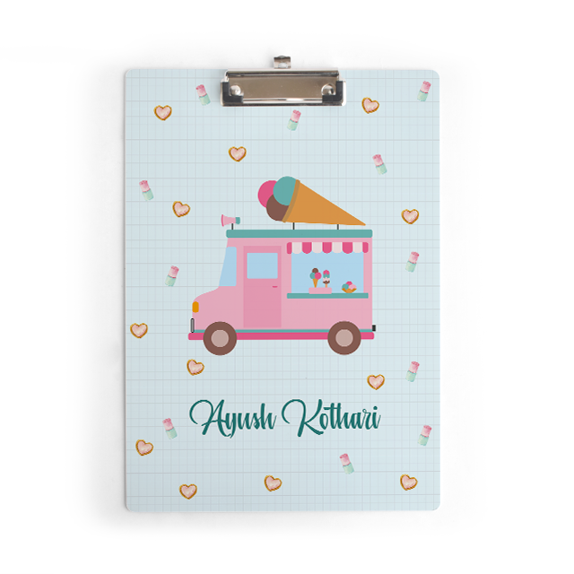 Ice Cream Truck - Clipboard