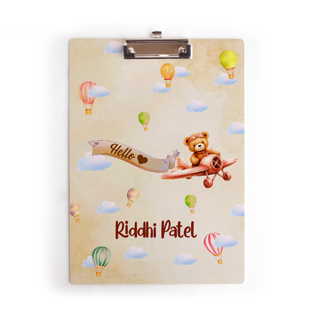 Airplane & Bear Tales - Clipboard