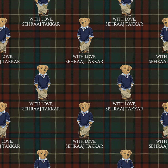 Beary Dapper - Wrapping Papers