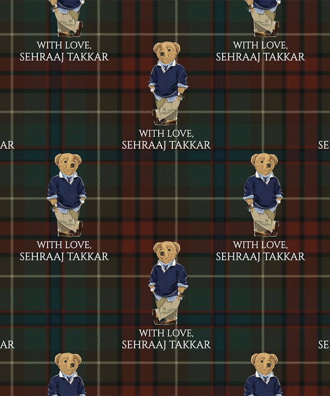 Beary Dapper (Wrapping Paper)
