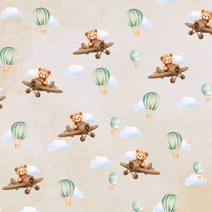 Airplane & Bear Tales - Wrapping Papers