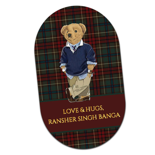Beary Dapper - Gift Tags