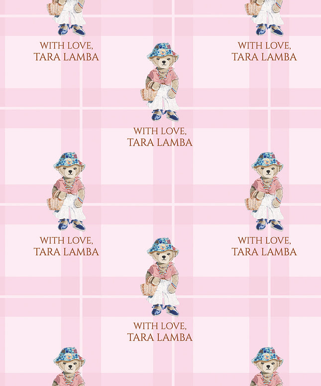 Little Miss Bear (Wrapping Paper)
