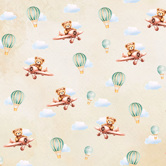 Airplane & Bear Tales - Wrapping Papers