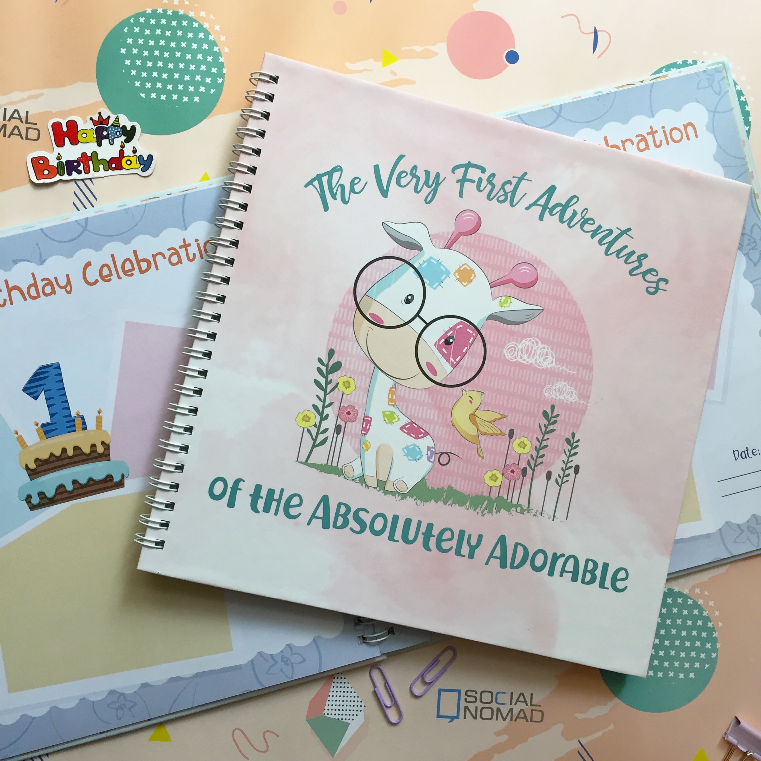 Products Baby Record Book (Pink) 