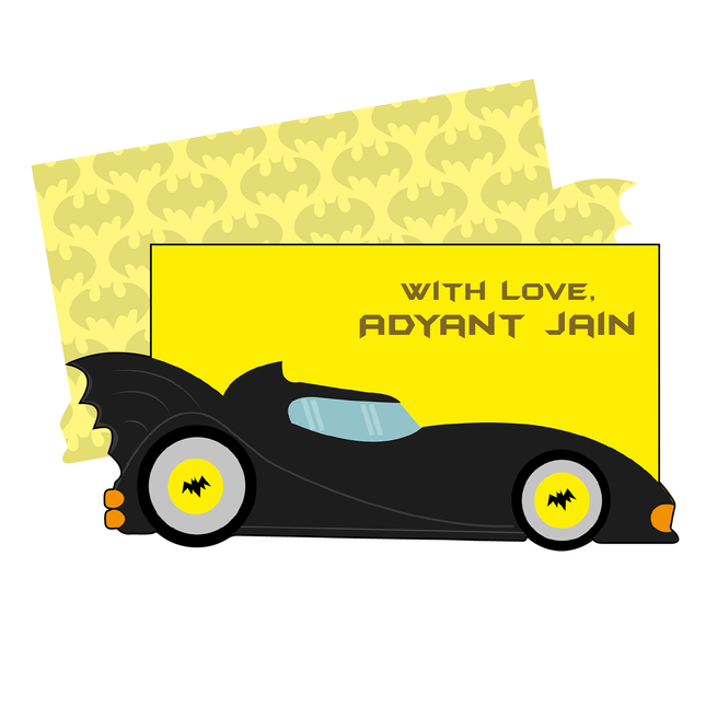 Batman Adventure - Gift Tags