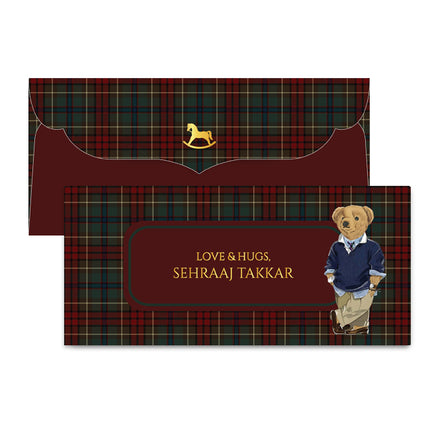 Beary Dapper - Money Envelopes