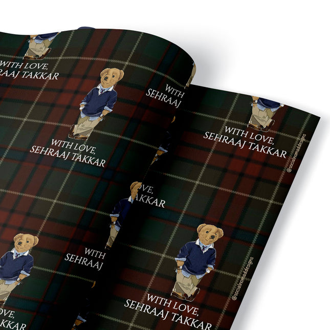 Beary Dapper - Wrapping Papers