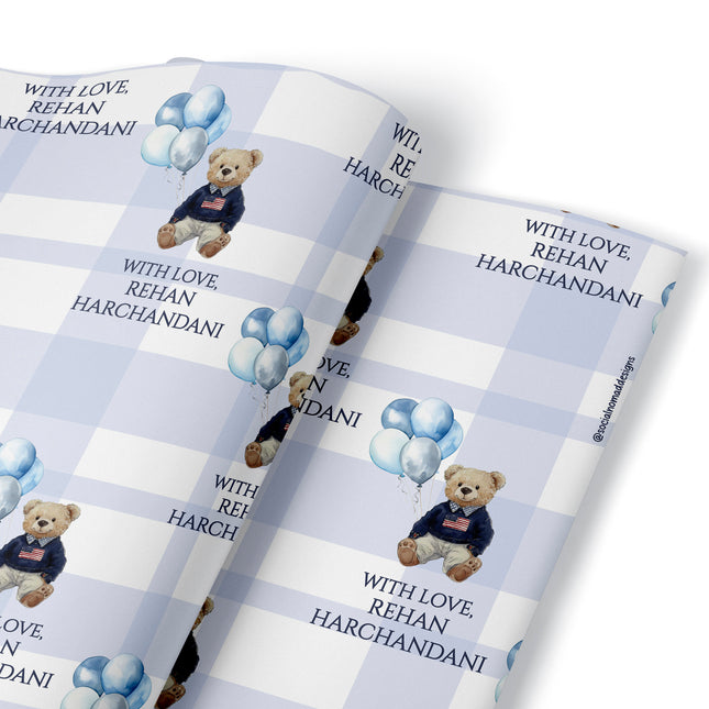 Beary Handsome - Wrapping Papers
