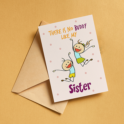 Buddy Sister - Greeting Cards