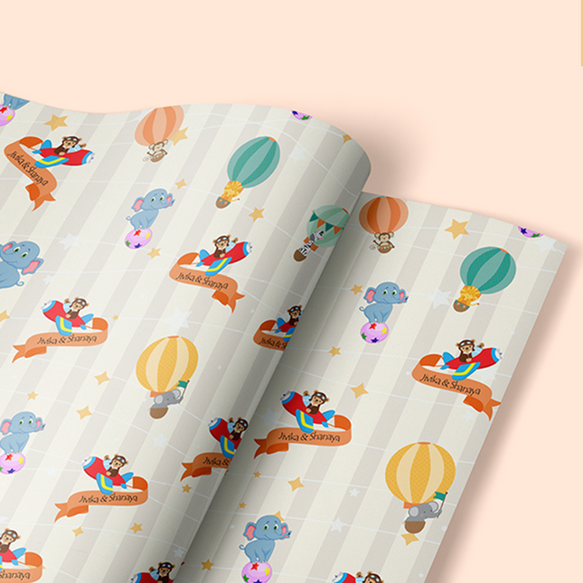 Circus Safari - Wrapping Papers