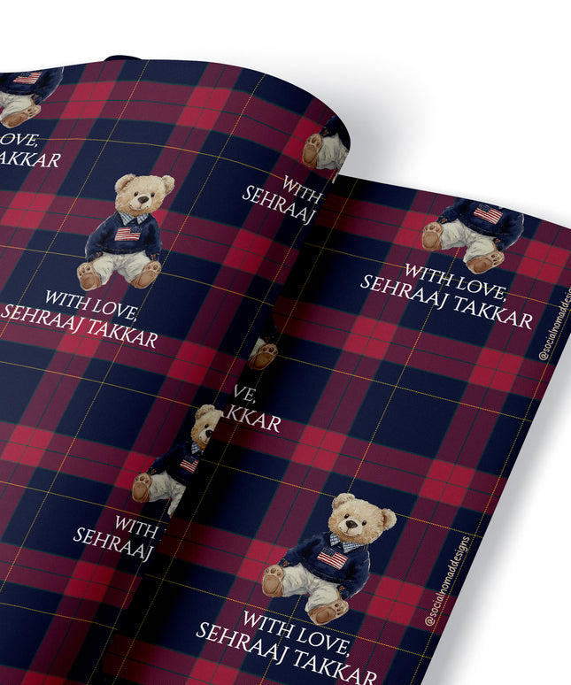 Dapper Cub (Wrapping Paper)