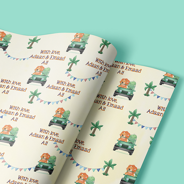 Dino Safari - Wrapping Papers