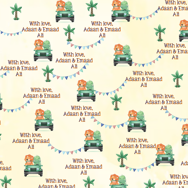 Dino Safari - Wrapping Papers