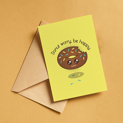 Donut - Greeting Cards