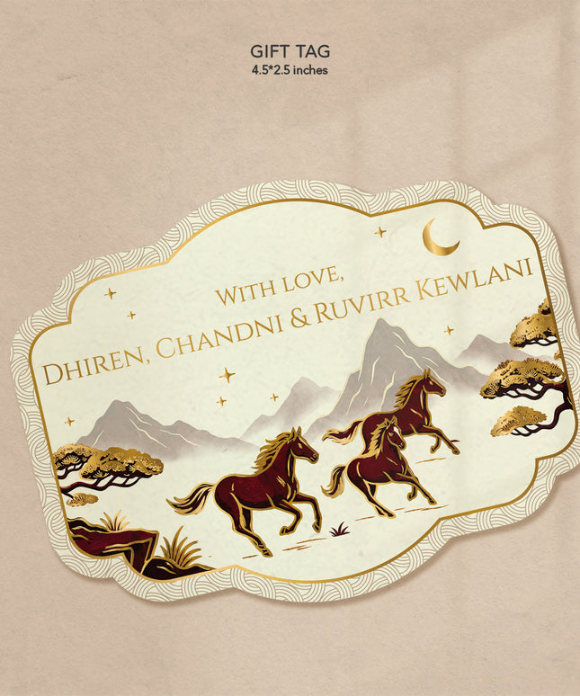 Golden Trails - Gift Tags