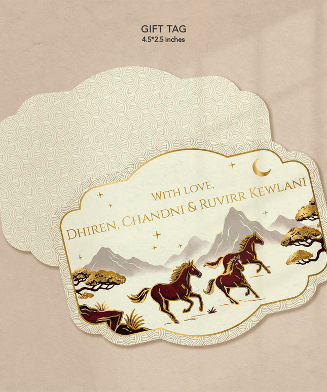Golden Trails - Gift Tags