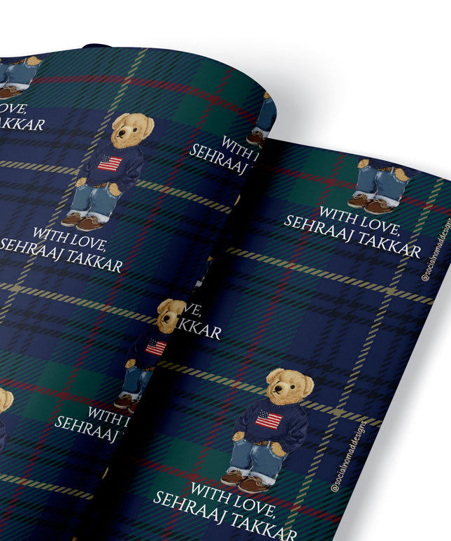 Gentle Bear (Wrapping Paper)