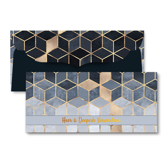 Geometric Elegance - Money Envelopes