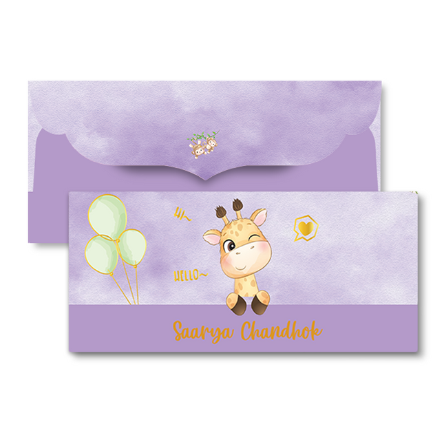 Giraffe Giggles - Money Envelopes