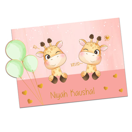 Giraffe Giggles - Notecards