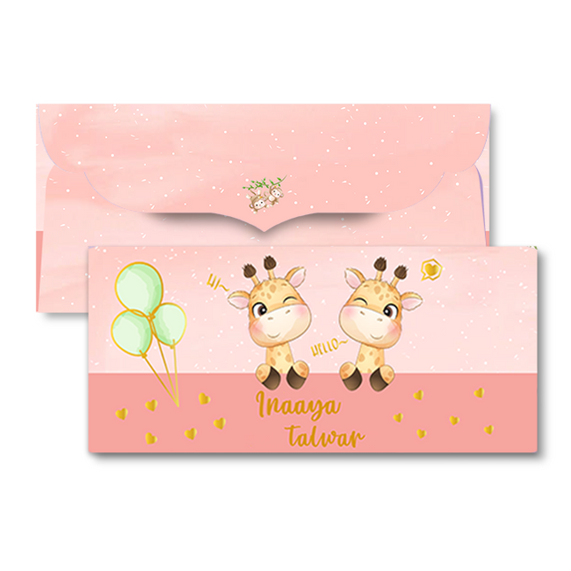 Giraffe Giggles - Money Envelopes