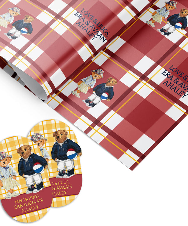 The Royal Cubs (Gift Tags & Wrapping Papers Combo)