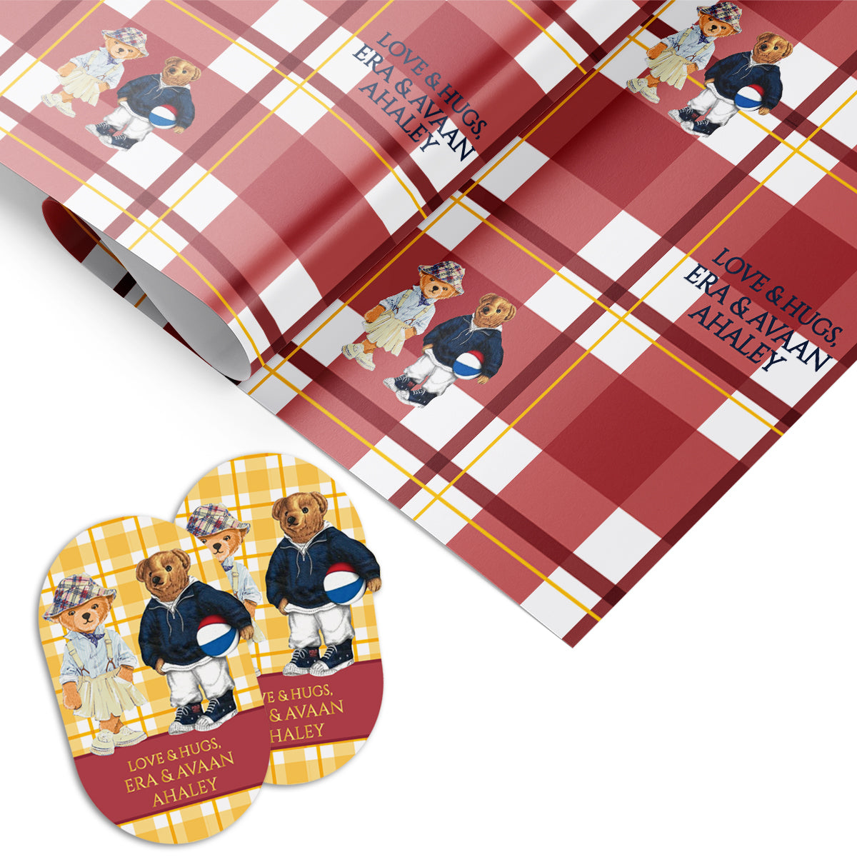 The Royal Cubs (Gift Tags & Wrapping Papers Combo)