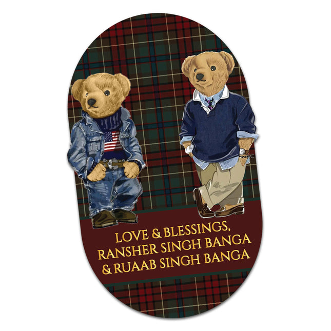 The Gentleman Duo - Gift Tags