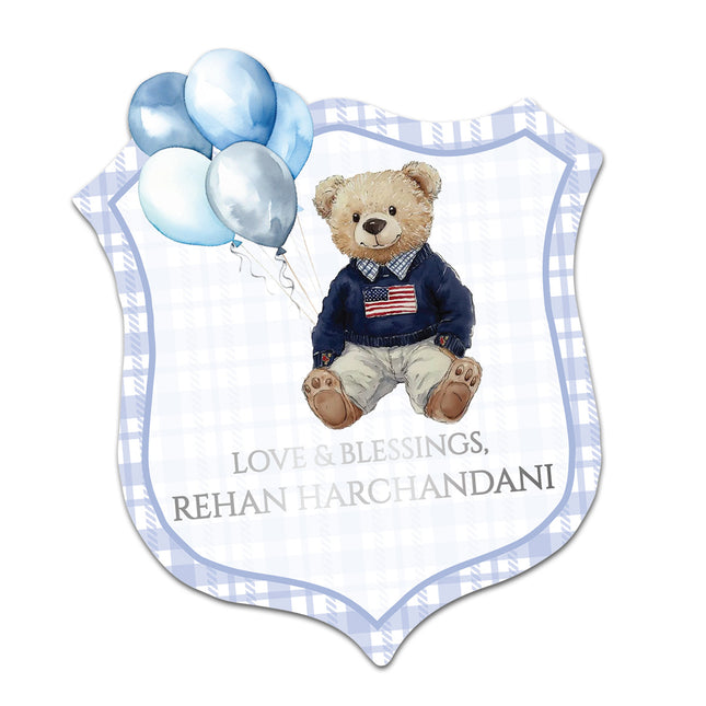 Beary Handsome - Gift Tags