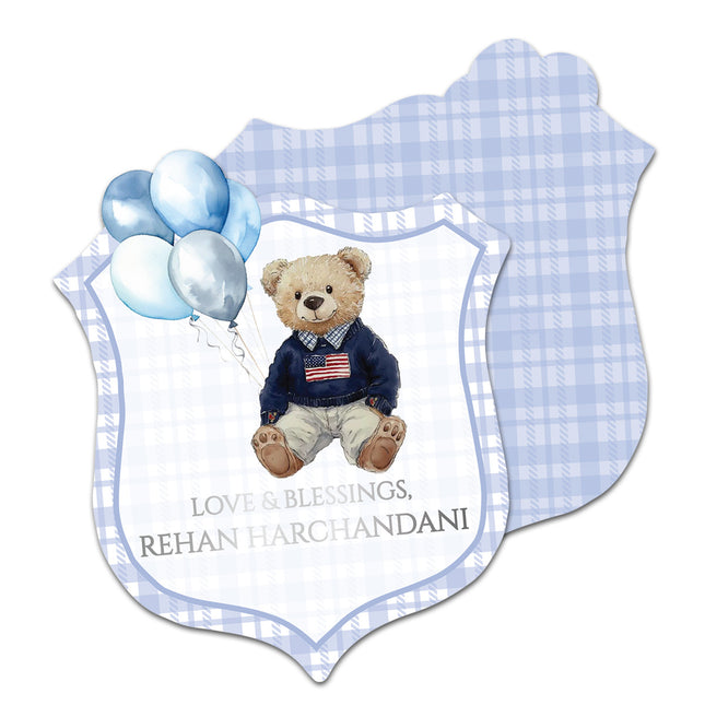 Beary Handsome - Gift Tags