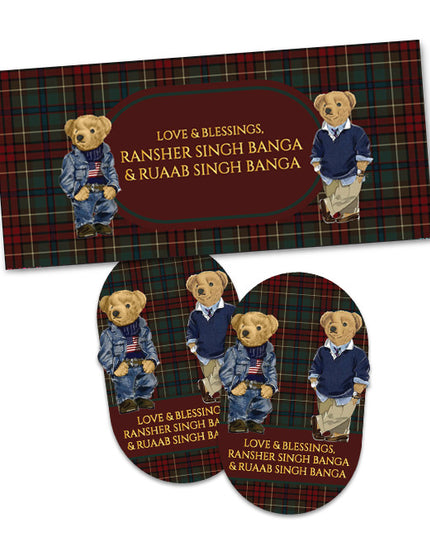 The Gentleman Duo (Gift Tags & Money Envelopes Combo)