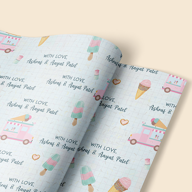 Ice cream Truck - Wrapping Papers