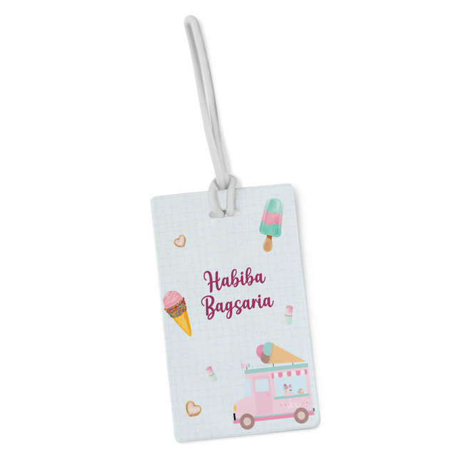 IceCream-Truck (Set of 2) - Bag Tags