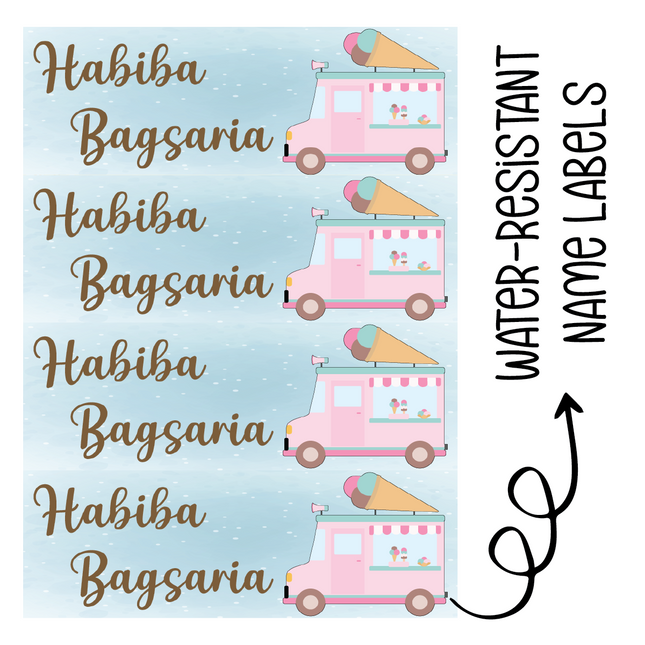 Ice Cream Truck - Stickers
