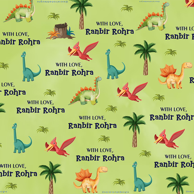 Dino Land - Wrapping Papers