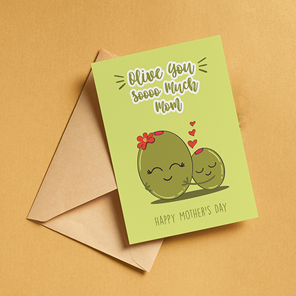 Olive You - Greeting Cards