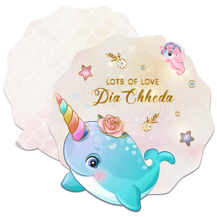 Unicorn Dolphin Tales - Gift Tags