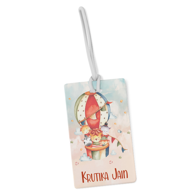 Hot Air Balloon Safari (Set of 2) - Bag Tags