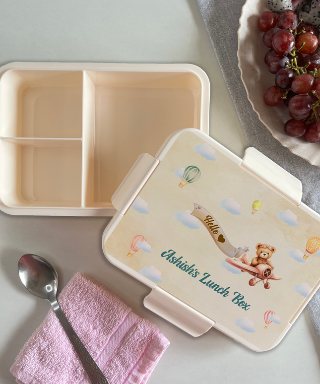 Airplane & Bear Tales - Lunch Box