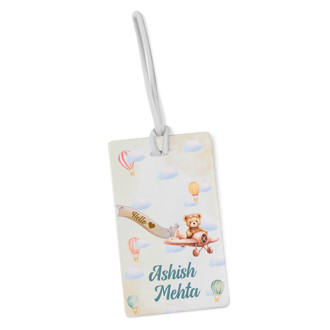 Airplane & Bear Tales (Set of 2) - Bag Tags